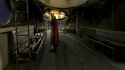 Police airship interior