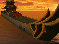 Azula's ship