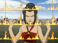 Azula relishes victory