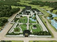 Tong family estate in Xi Tong village, Tong province, Omashu territory.