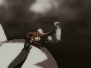 Gyatso znikający w śnie Aanga.