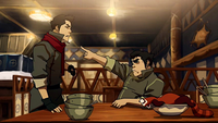 Bolin and Mako argue