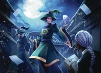 A Dai Li censor and her colleague conduct a nightly raid.