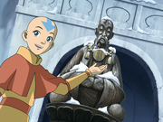 Aang an Gyatsos Statue