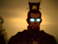 Avatar Xi Tong appearing before Avatar Rong Yan in the Spirit World.