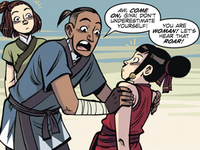 Sokka advises Giya