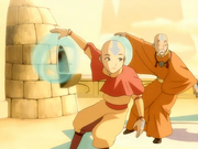 Aang and Gyatso