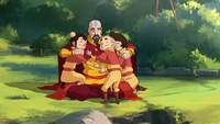 Tenzin and his children