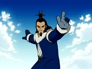 After years of practice, Roku finally mastered the art of waterbending.