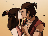 Ursa and  confirmed their engagement with a passionate kiss.