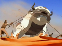 Anime Source Avatar The Last Airbender White Appa Sky Flying Bison