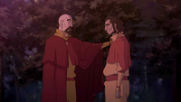 Tenzin and Bumi reconcile