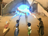 Duel against Azula