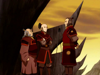 Iroh, Zuko, and Zhao