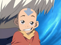 Aang looking innocent