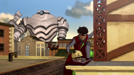 This is when Kai is trying to free jinora in season 3 episode 7 original  air benders