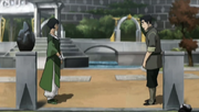 Opal charlando con Bolin