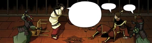 Azula in Zwangsjacke greift im Gefängnis an