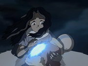 Katara heilt Aang