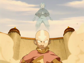 aang grows hair