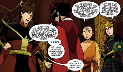 avatar the last airbender zuko and mai kid