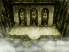 Western Air Temple statues