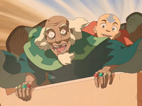 Aang and King Bumi