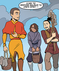 Tenzin and the vandals