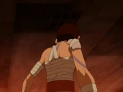 Aang wounded