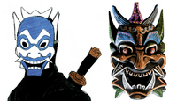 Blue Spirit mask concept art