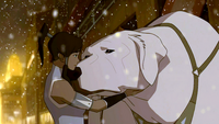 Naga concerned about Korra