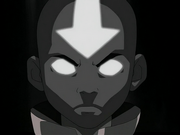 Aang en el Estado Avatar