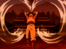 Aang inhales