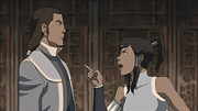 Korra y Tarrlok