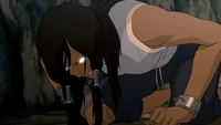 Korra peleando con el Estado Avatar