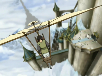 Aang Visits The Northern Air Temple, Full Scene