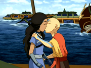 Aang besa a Katara