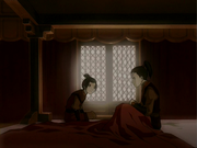 Azula le cuenta a Zuko sobre el castigo que Azulon le dio a Ozai