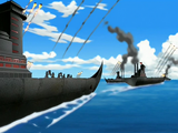 Fire Nation cruiser