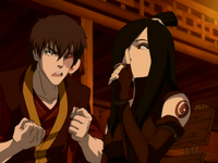 Zuko pleading with June