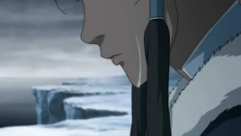 Korra cries