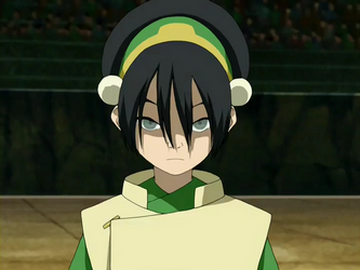 toph bei fong hair down