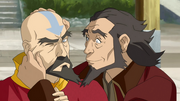 Bumi molesta a Tenzin