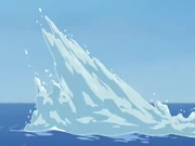 Iceberg spikes