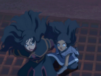 Katara restrains Azula