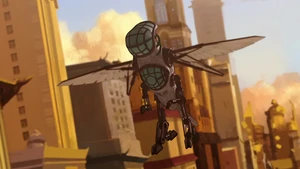 Hummingbird mecha suit