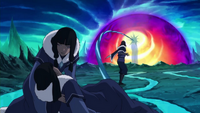 Eska tends to Desna