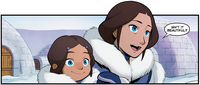 Young Katara and Kya