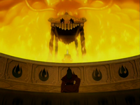 Ozai kneeling