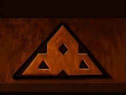 Het logo van de school